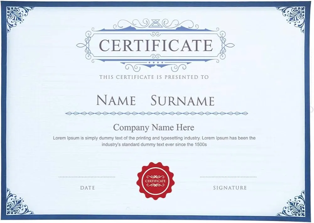 Certificate 3